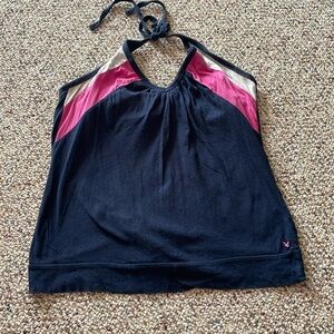 American Eagle Three Tone Halter Tops. Y2K